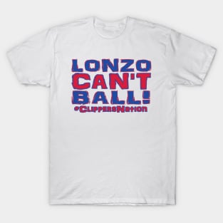 Lonzo Ball Lonzo Can't Ball LAC Edition T-Shirt